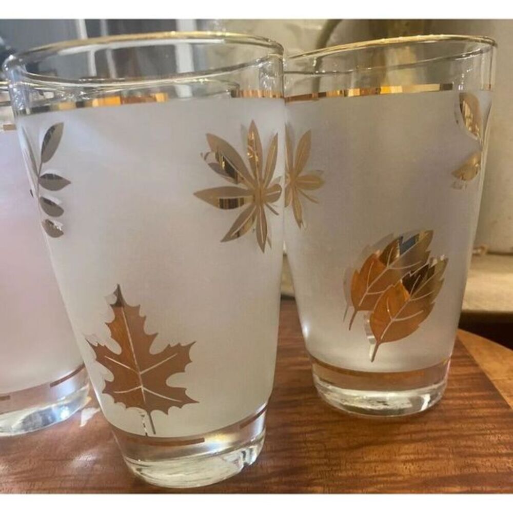 Libbey Frosted Old-Fashioned Tumblers Glasses